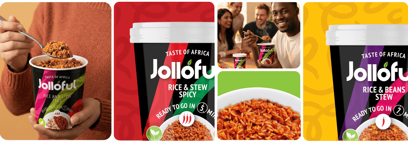 Jolloful authentic African ready meals